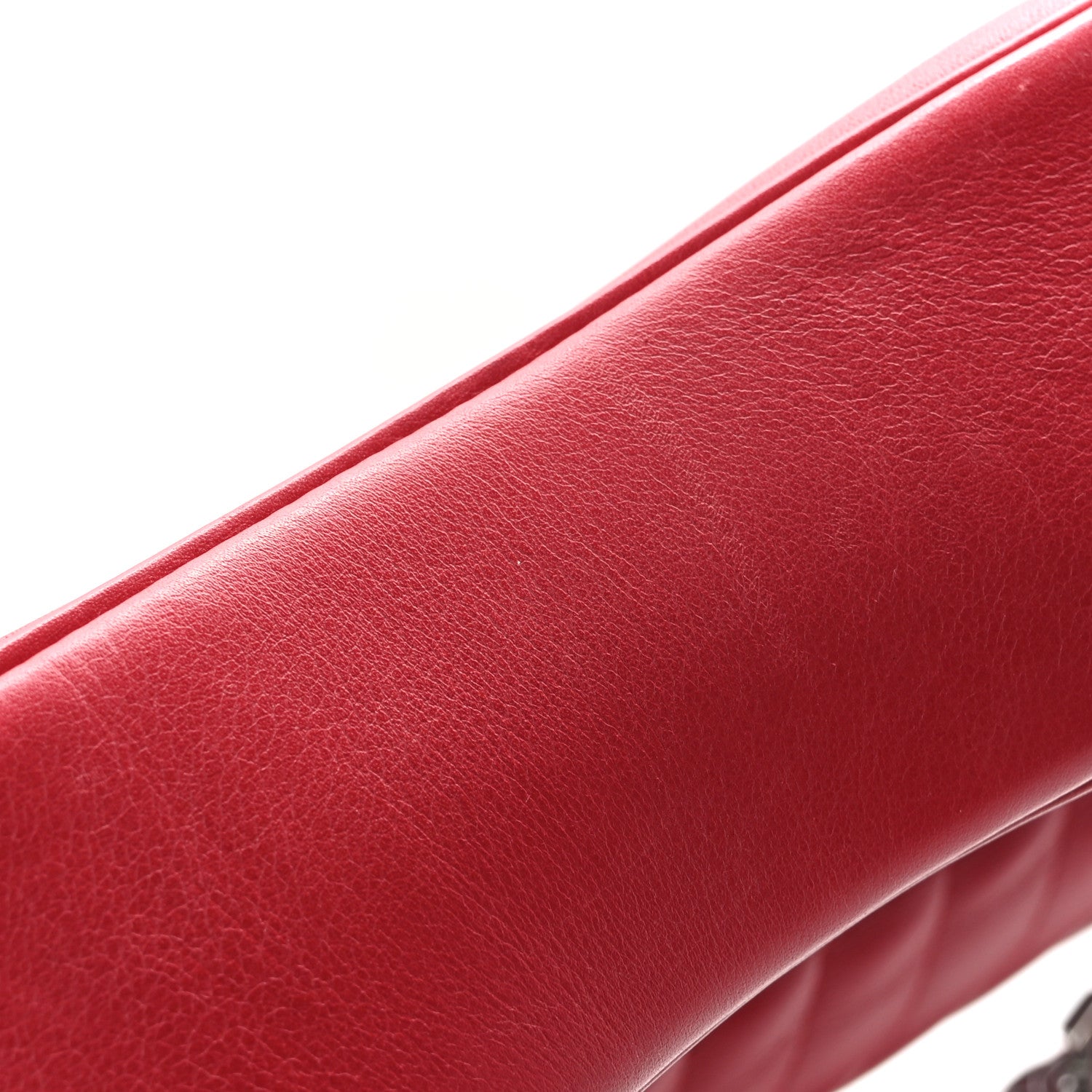 Louis Vuitton Calfskin New Wave Chain MM Ecarlate 9 of 9