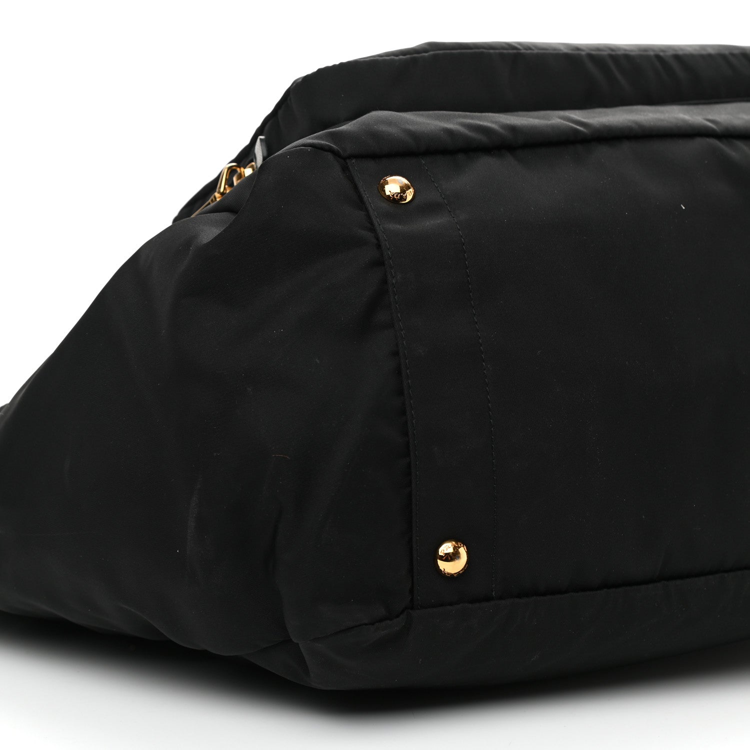 Prada Nylon Vela Baby Bag Black 9 of 10
