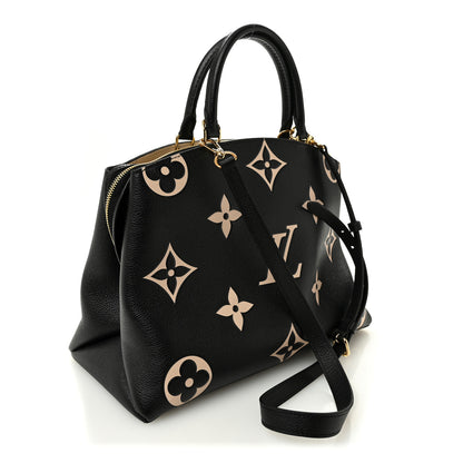 Louis Vuitton Empreinte Monogram Giant Grand Palais Black Beige 3 of 9