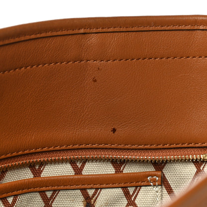 MCM Visetos Toni Shopper Tote Cognac 19 of 22