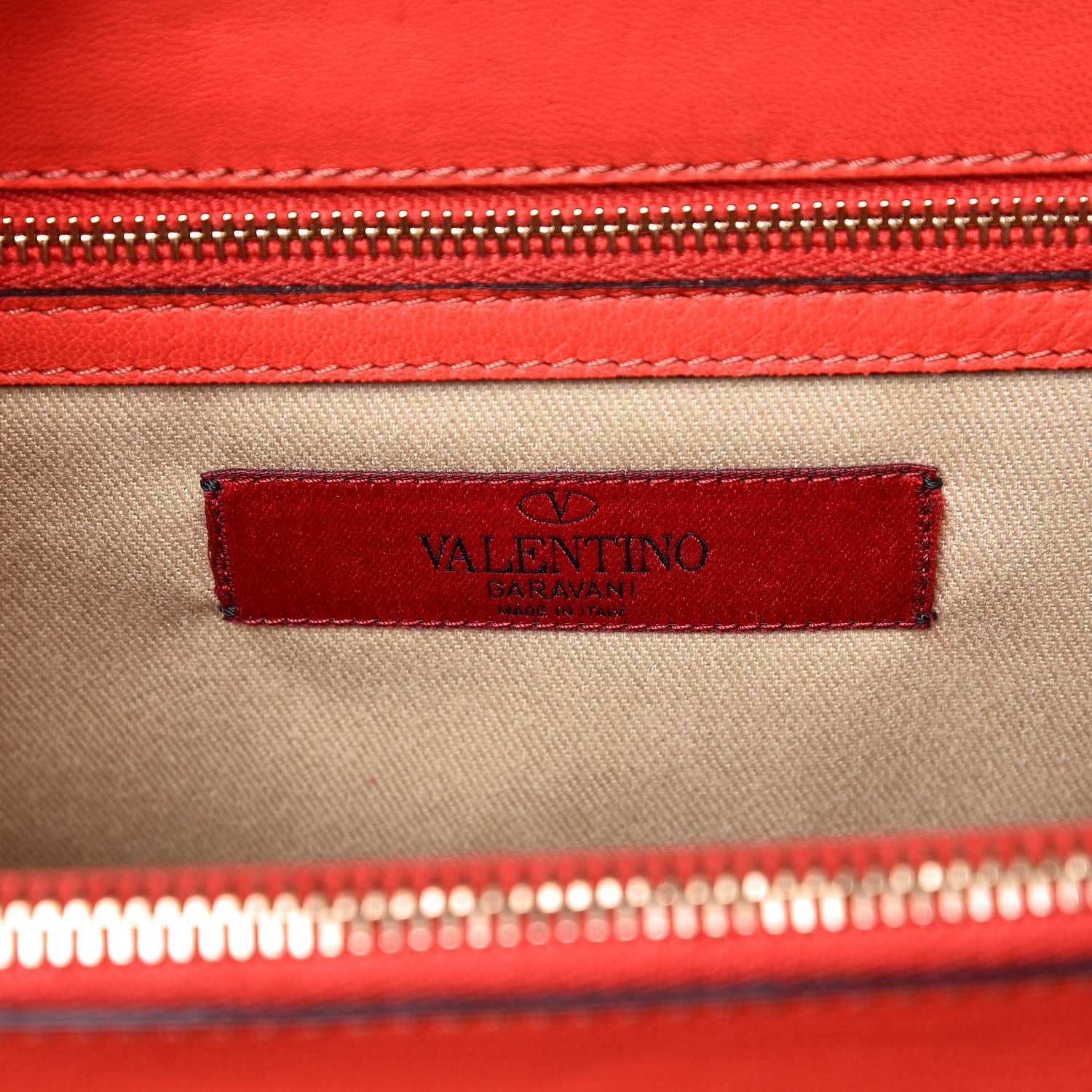 Valentino Garavani Vitello Lace Demetra Satchel Coral 6 of 10