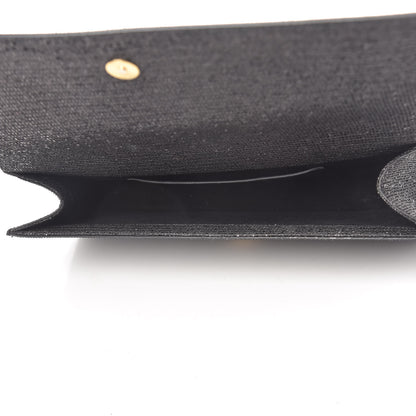 Saint Laurent Glitter Classic Monogram Cassandre Clutch Black 5 of 11