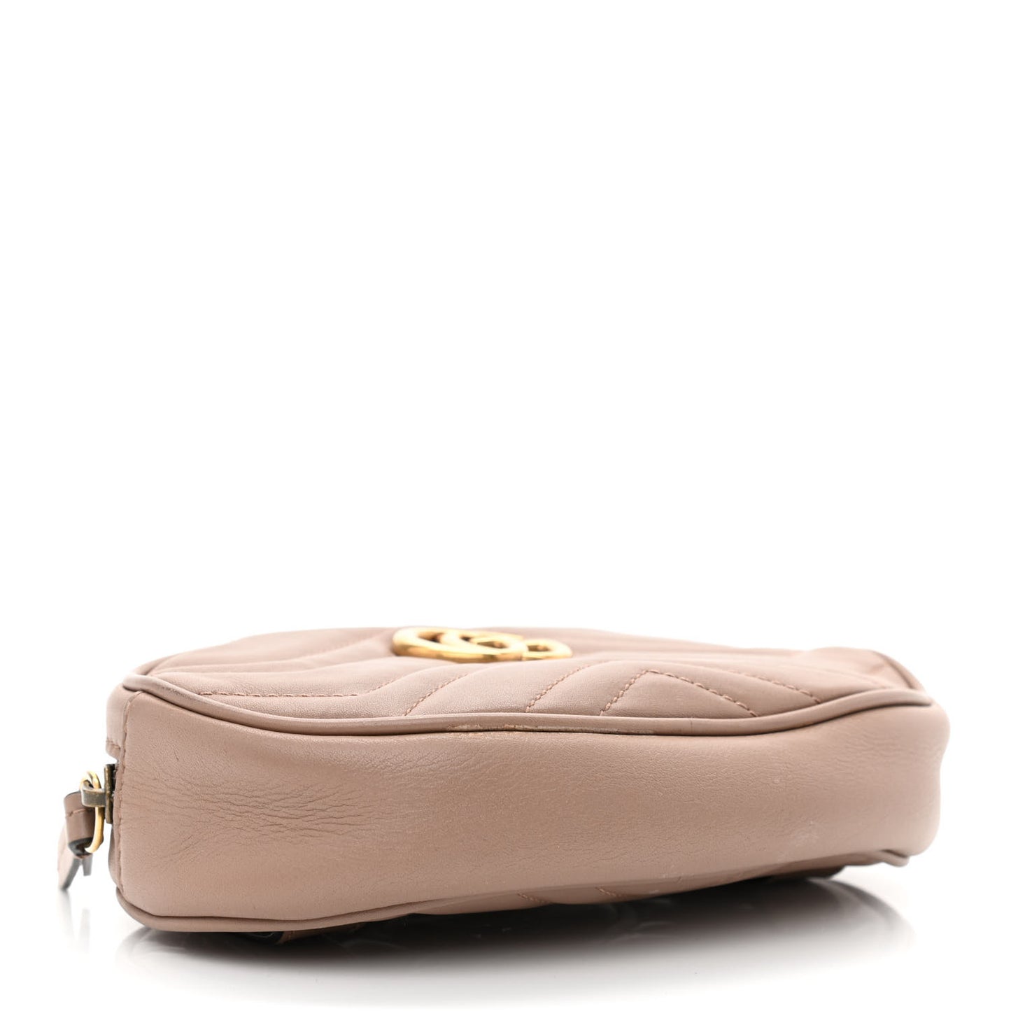 Calfskin Matelasse GG Marmont Belt Bag 95 38 Porcelain Rose