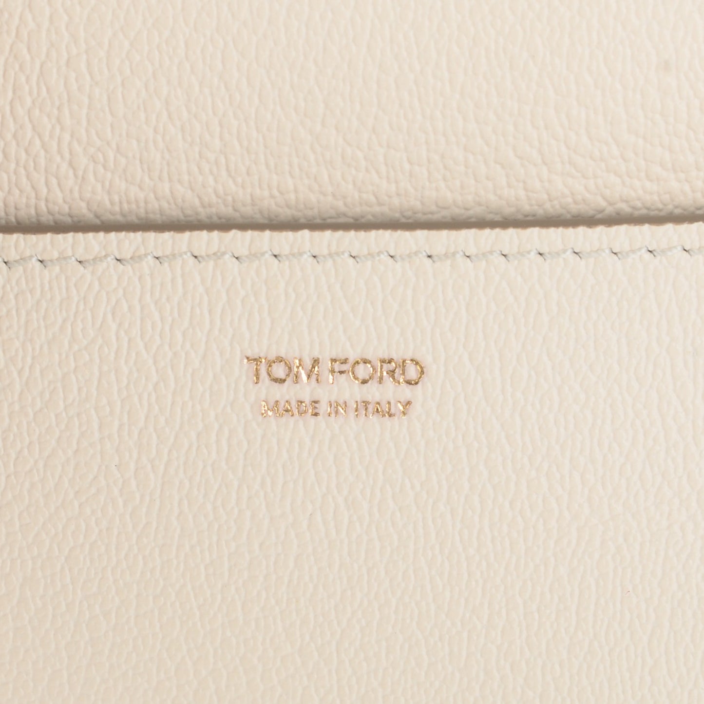 Grained Calfskin Medium Jennifer Crossbody Ivory