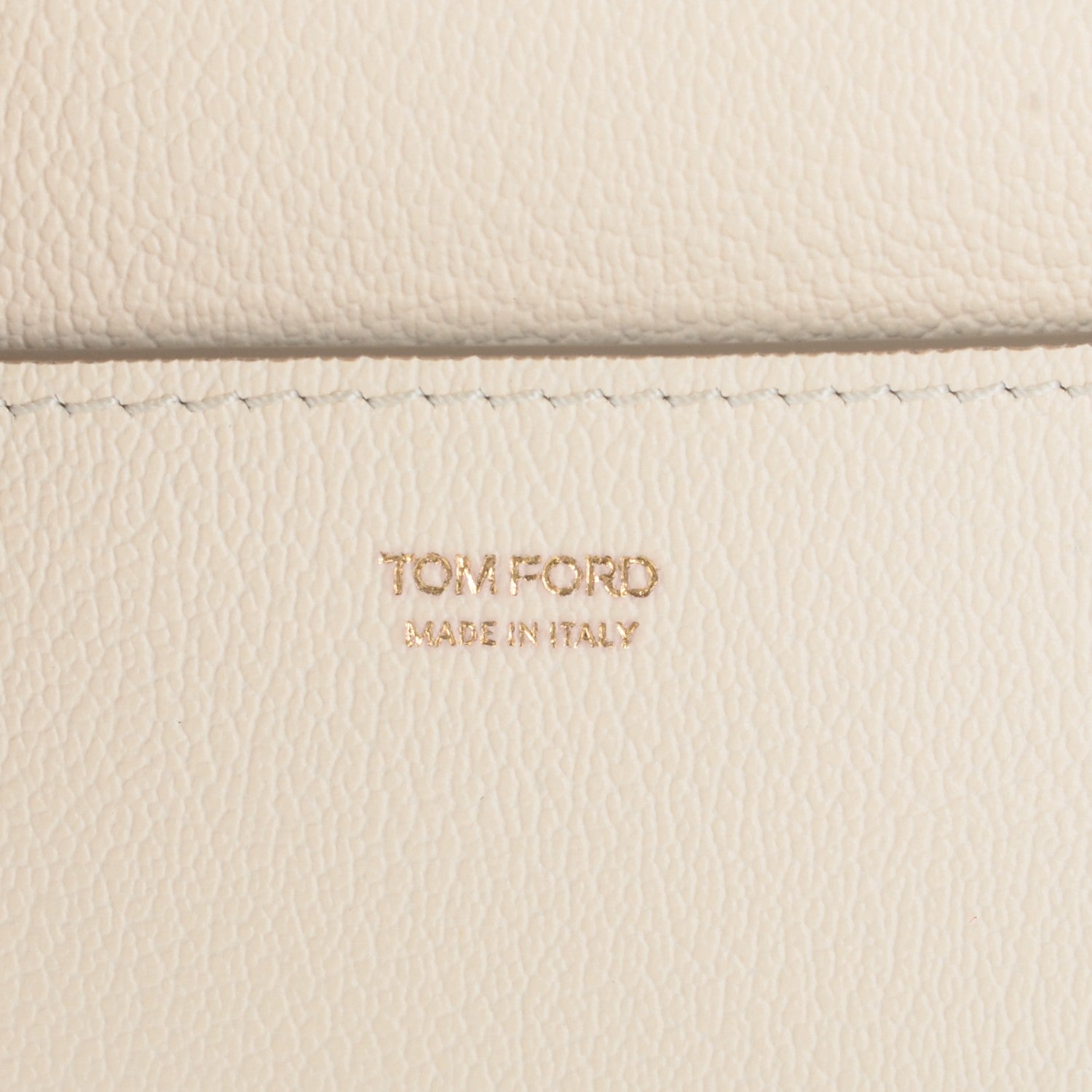 Tom Ford Grained Calfskin Medium Jennifer Crossbody Ivory 6 of 6