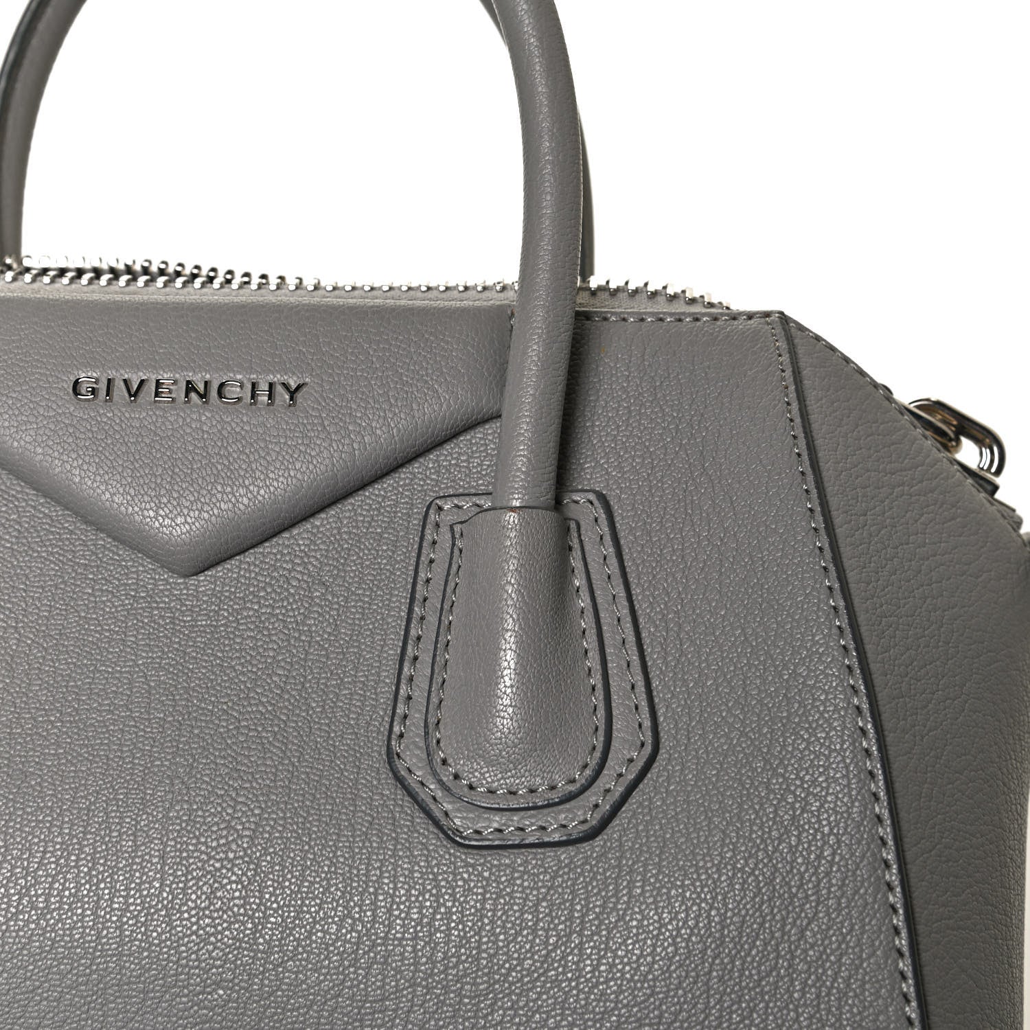 Givenchy Sugar Goatskin Small Antigona Pearl Grey 14 of 14