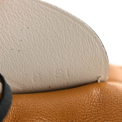 Hermes Milo Lambskin Grigri Rodeo Pegase Horse Bag Charm PM Sesame Black Nata 4 of 5