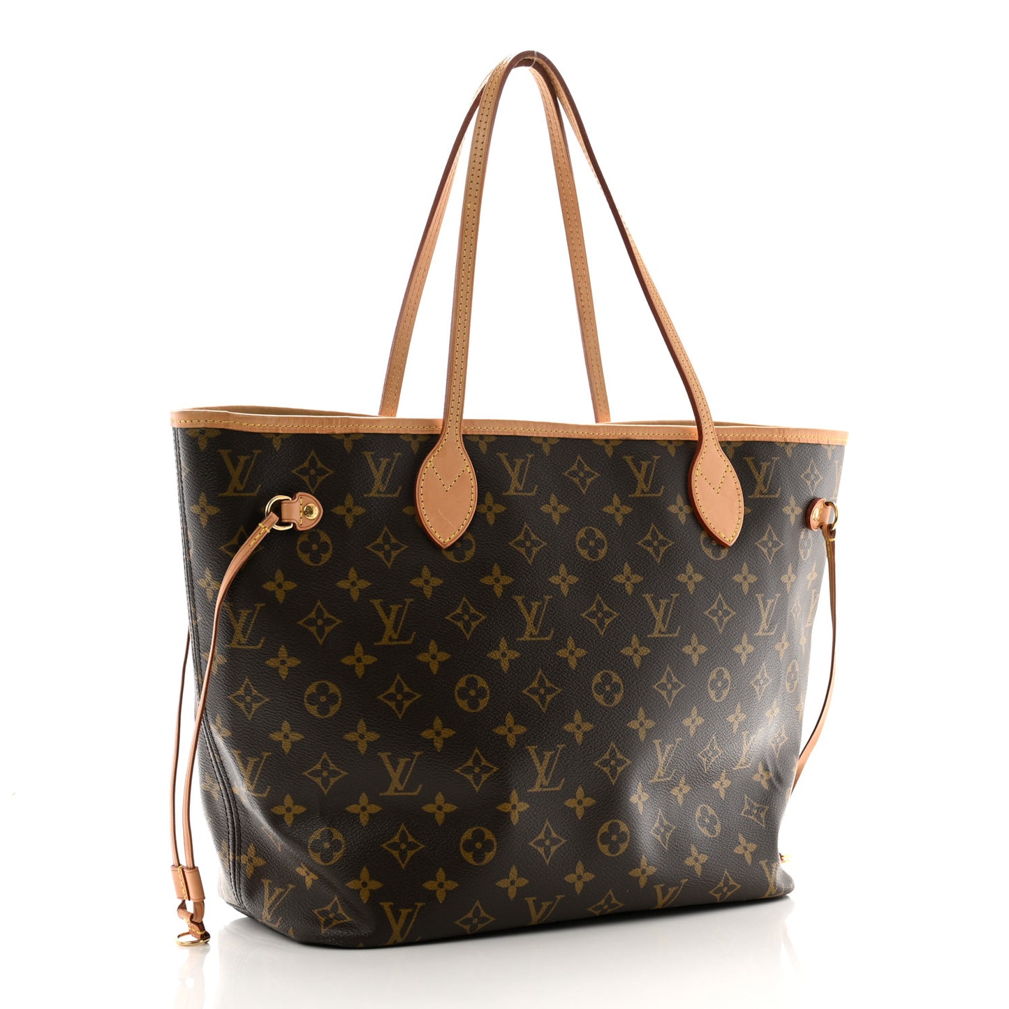 Monogram V Neverfull MM Turquoise
