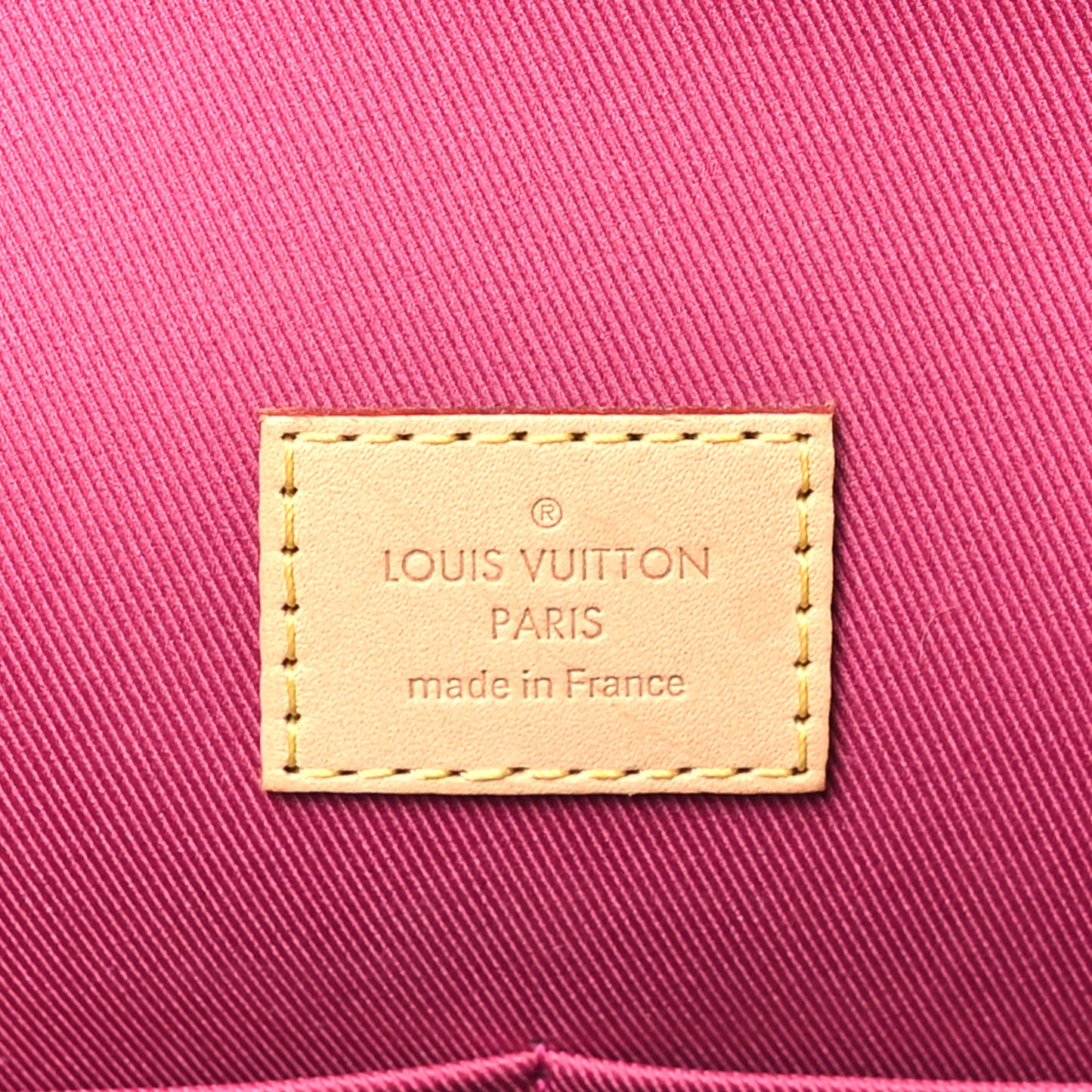 Monogram Cluny BB Bordeaux Fuchsia