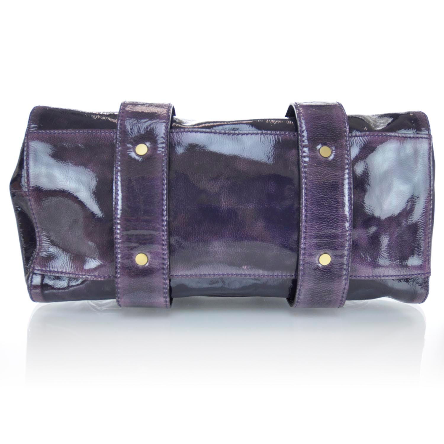 Jimmy Choo Liquid Patent Suede Malena Purple 5 of 10