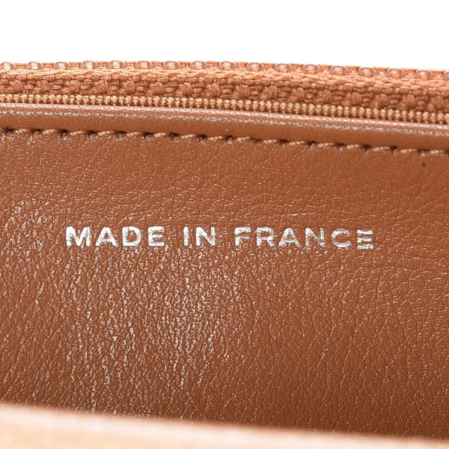 Metallic Caviar Quilted Wallet On Chain WOC Copper