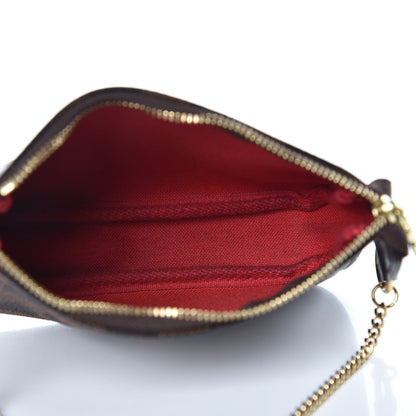 Louis Vuitton Damier Ebene Mini Pochette Accessories 5 of 8