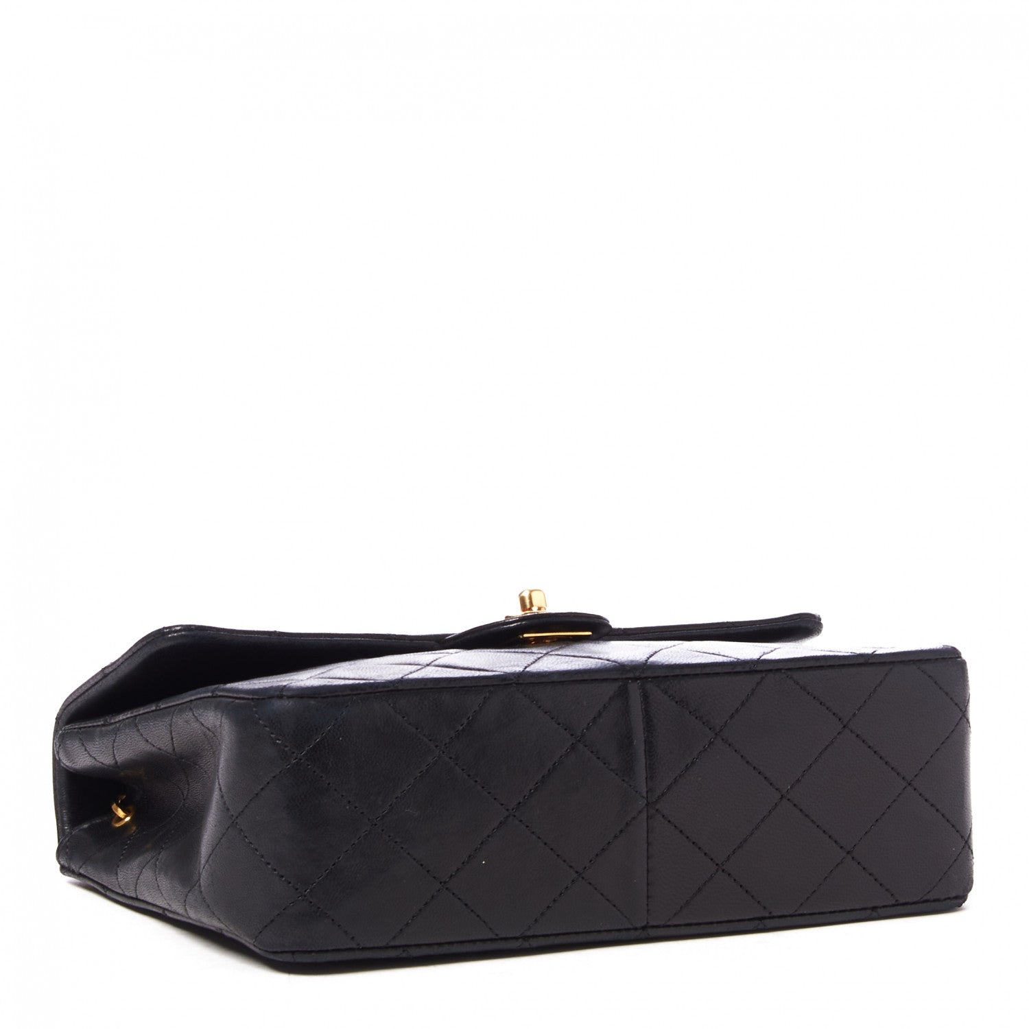 Chanel Lambskin Quilted Mini Square Flap Black 3 of 9