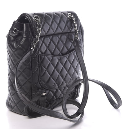 Chanel Lambskin Quilted Small Urban Spirit Backpack Black 2 of 12