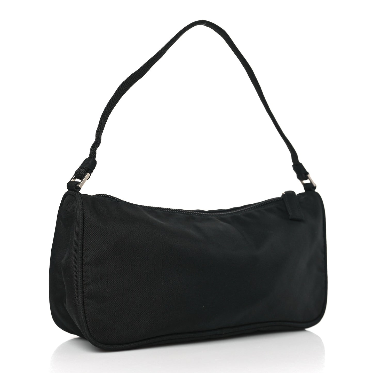 Tessuto Nylon Pochette Bag Black