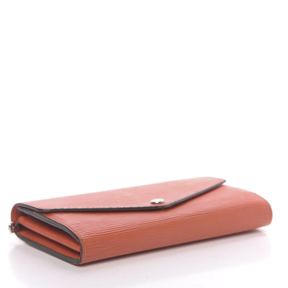 Louis Vuitton Epi Sarah Wallet NM Piment 4 of 7
