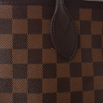 Louis Vuitton Damier Ebene Neo Neverfull MM Rose Ballerine 11 of 13