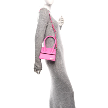 Jacquemus Smooth Calfskin Le Chiquito Moyen Neon Pink 2 of 11