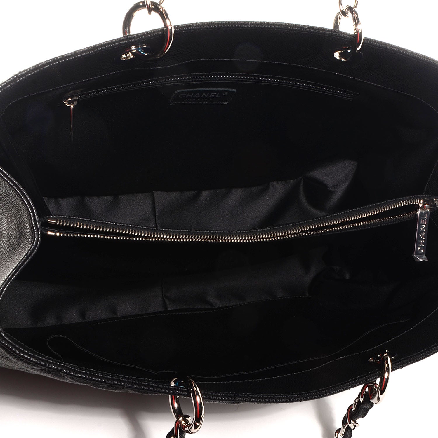 Chanel Caviar XL Grand Shopping Tote GST Black 6 of 8