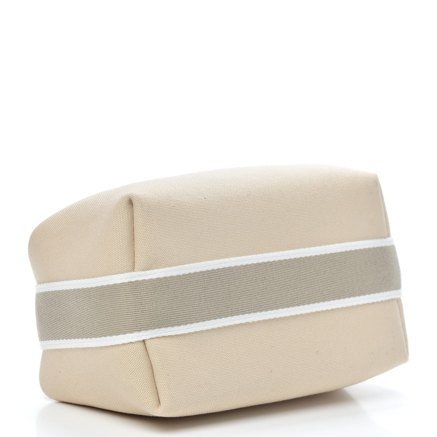 Hermes Canvas Small Bride-A-Brac Pouch Natural 4 of 8