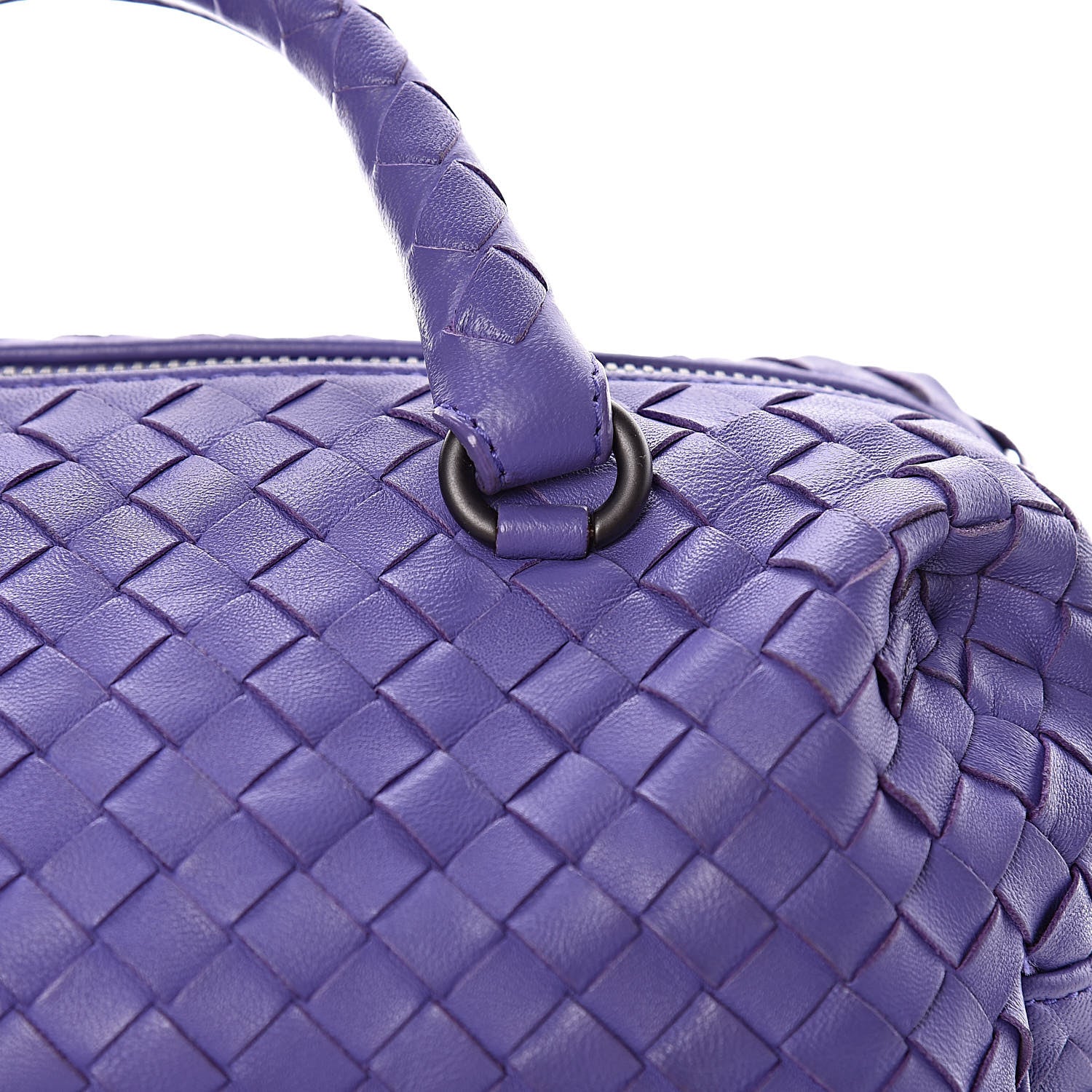 Bottega Veneta Nappa Intrecciato Mini Top Handle Bag Lavender 8 of 10