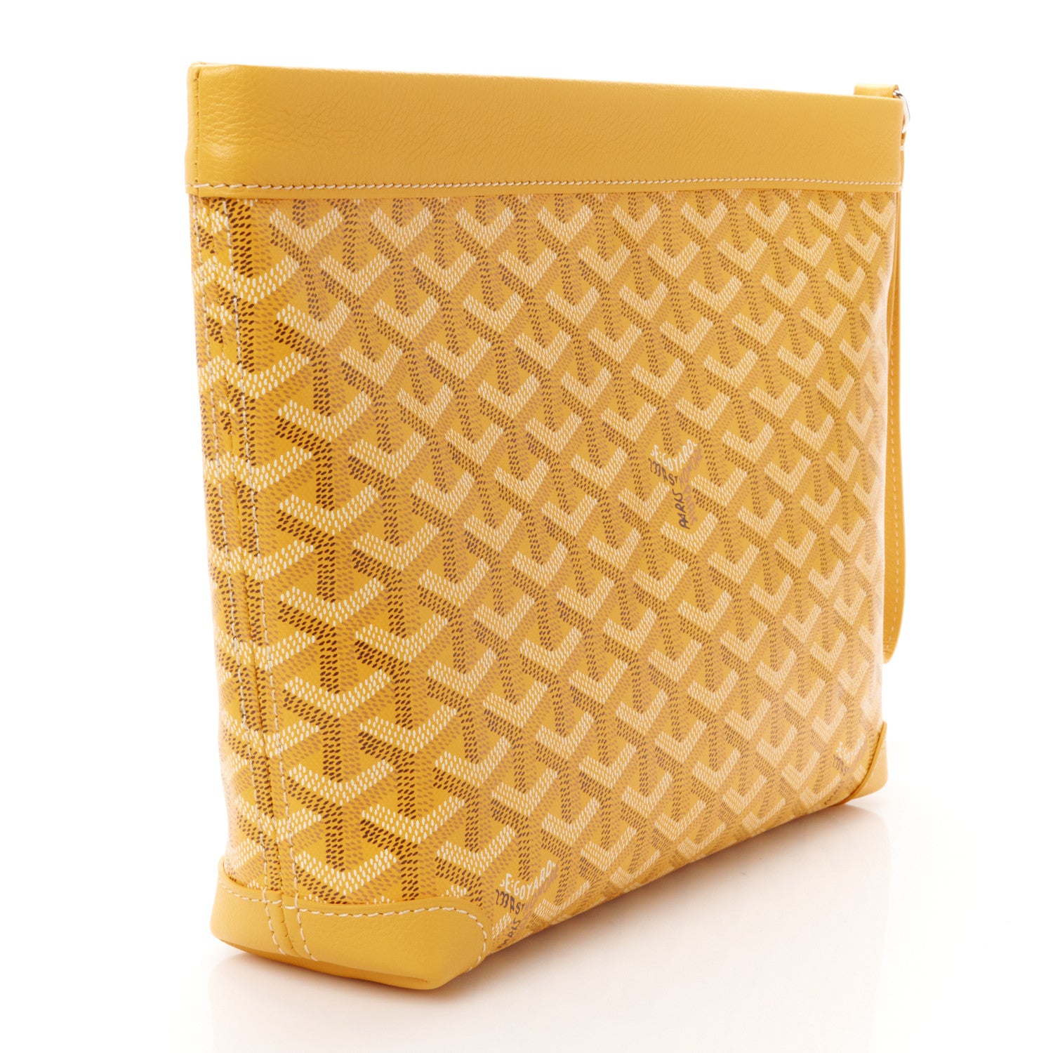 Goyard Goyardine Conti Pouch Yellow 3 of 8