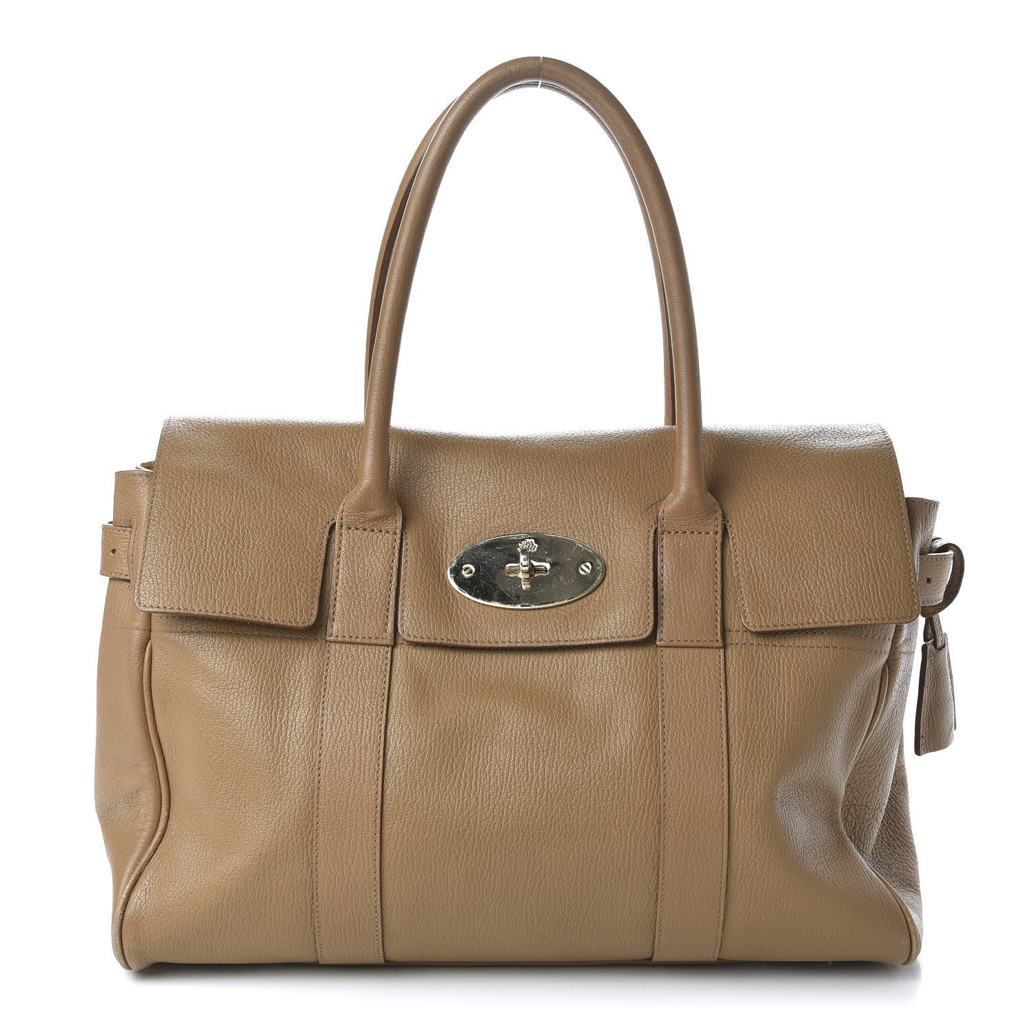 Mulberry Glossy Buffalo Bayswater Fudge 1 of 12