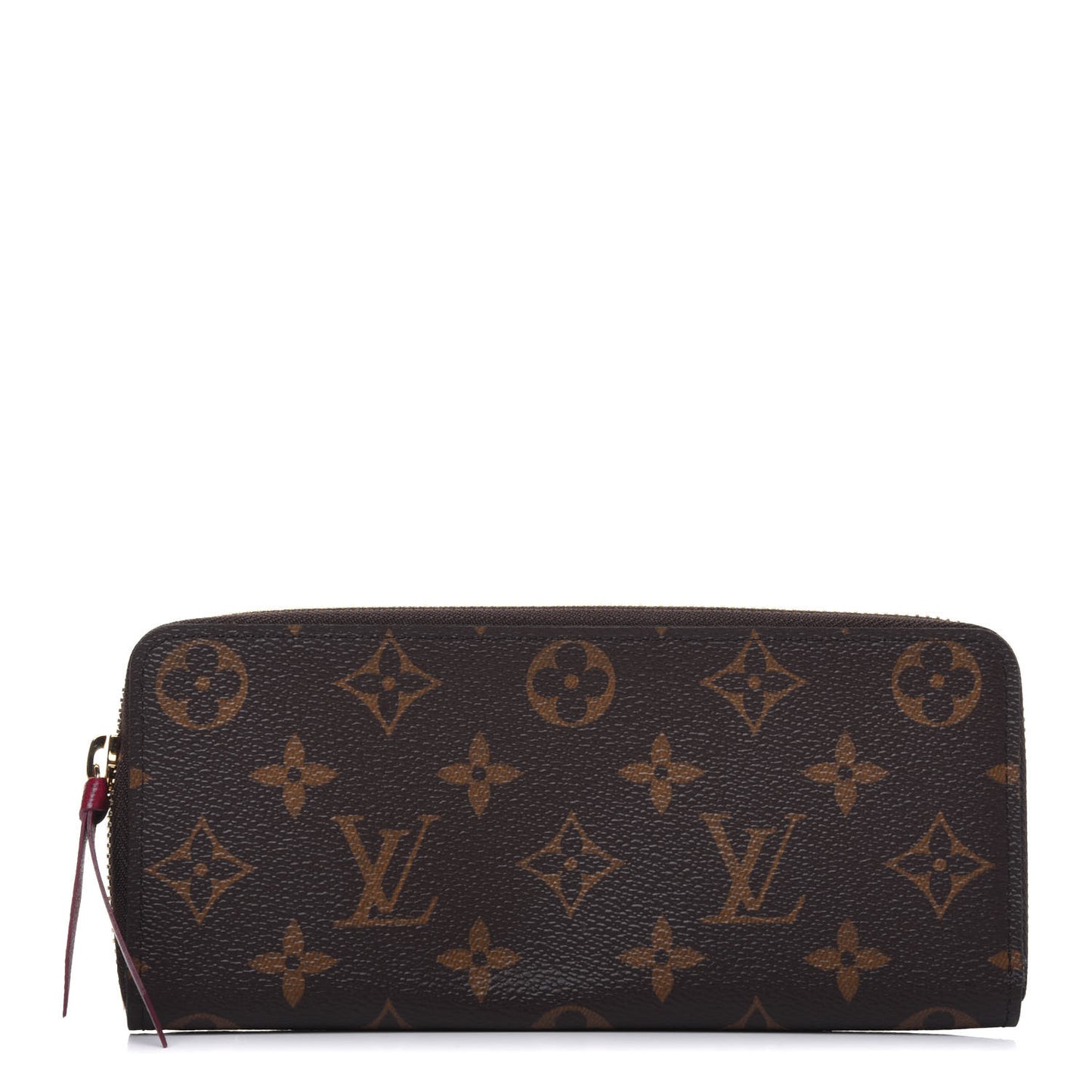 Monogram Clemence Wallet Fuchsia