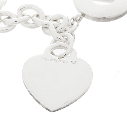 Tiffany Sterling Silver Heart Tag Toggle Bracelet 3 of 3