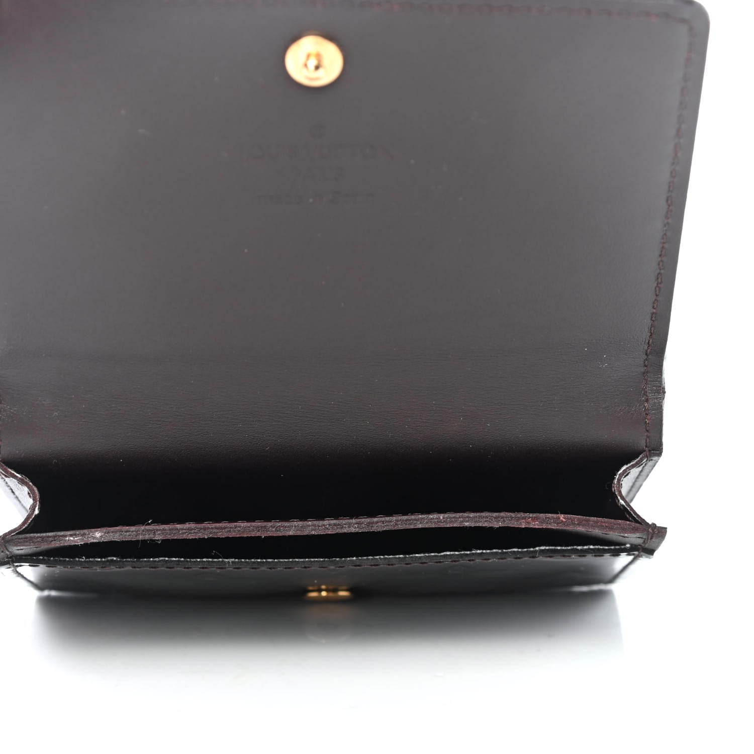 Louis Vuitton Vernis Business Card Holder Amarante 4 of 4