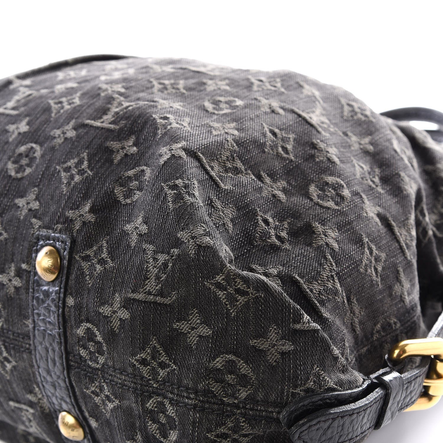 Louis Vuitton Denim Neo Cabby GM Black 6 of 14