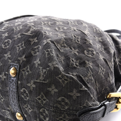 Louis Vuitton Denim Neo Cabby GM Black 6 of 14