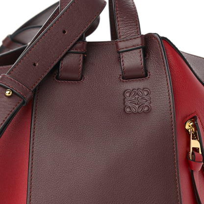 Loewe Calfskin Small Hammock Shoulder Bag Maroon Oxblood 8 of 10