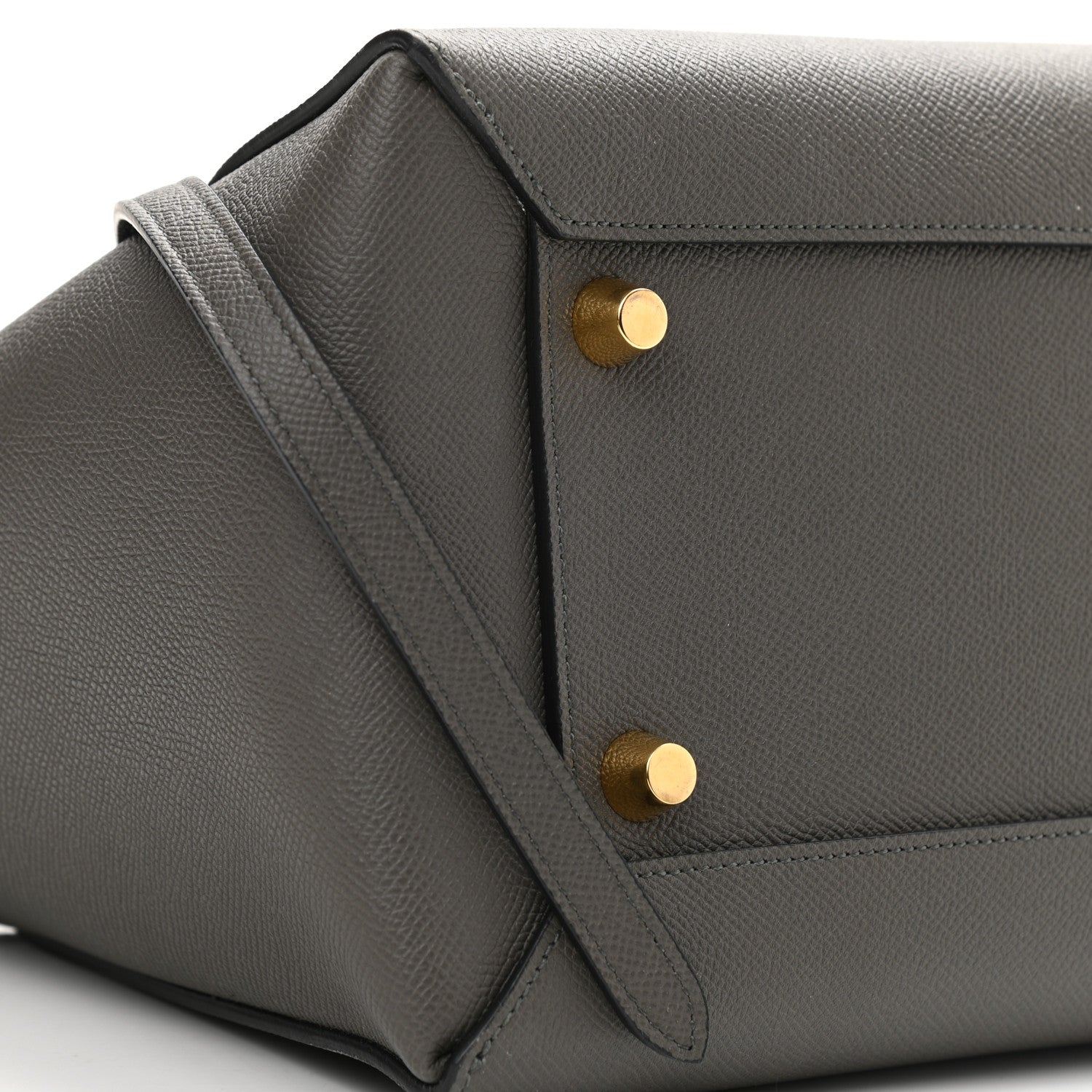 Celine Grained Calfskin Mini Belt Bag Grey 10 of 12