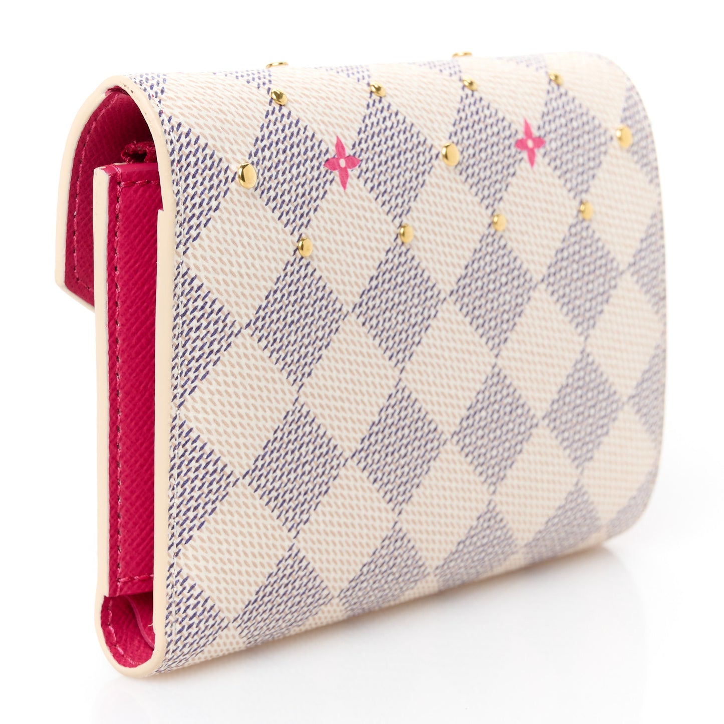 Damier Azur Studded Victorine Wallet