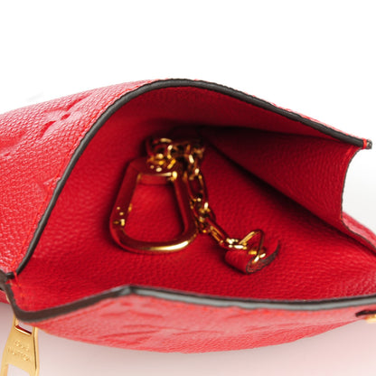 Louis Vuitton Empreinte Key Pouch Cherry 6 of 7