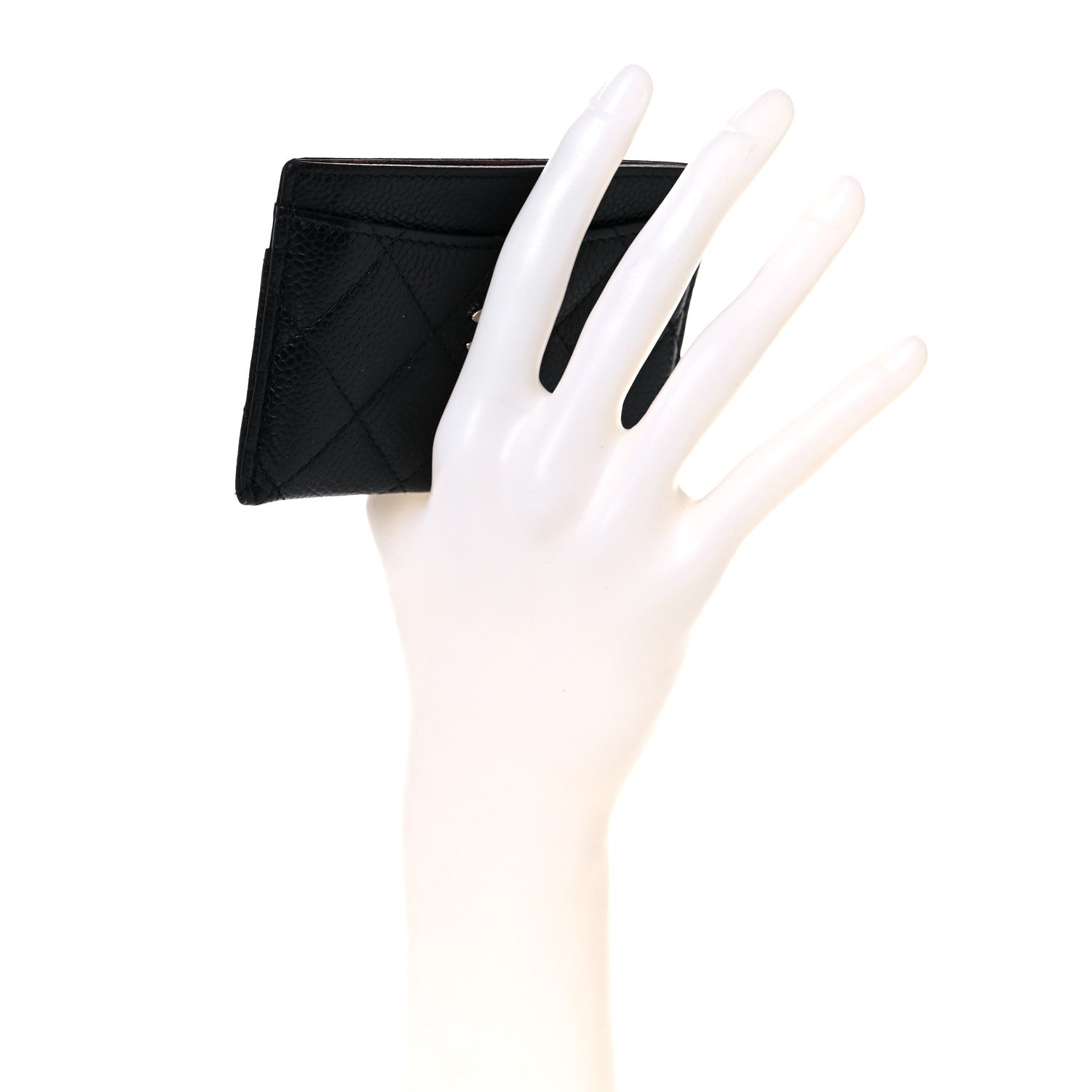 Chanel Caviar Quilted Card Holder Black 2 of 17