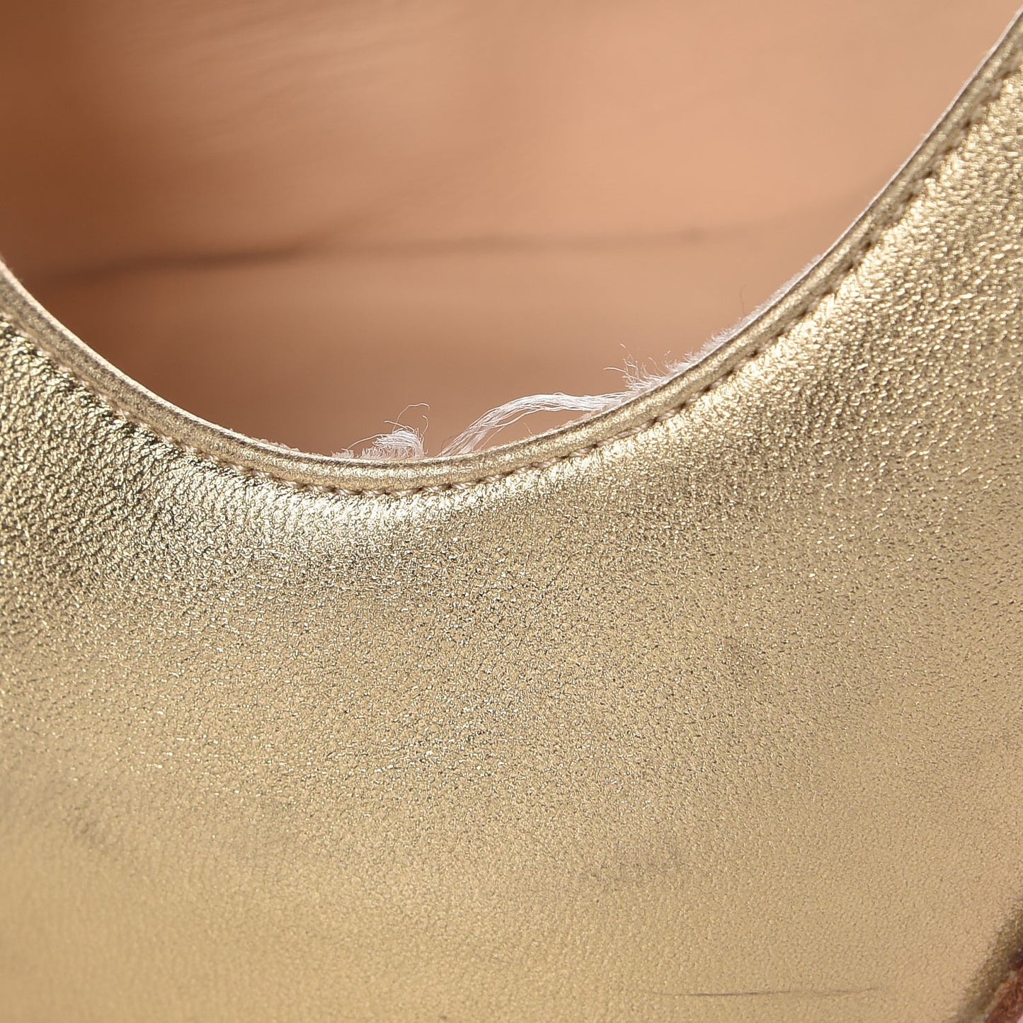 Metallic Nappa Very Prive 120 Pumps 36 Light Gold