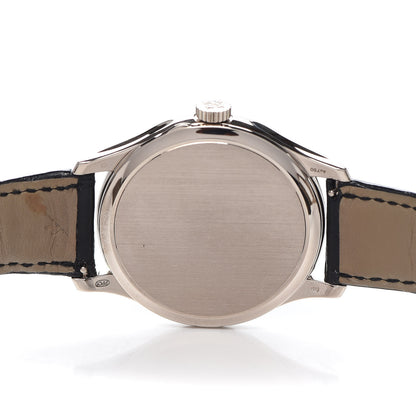 Patek Philippe 18K White Gold Alligator 39mm Calatrava Automatic Watch Black 5227G 4 of 5