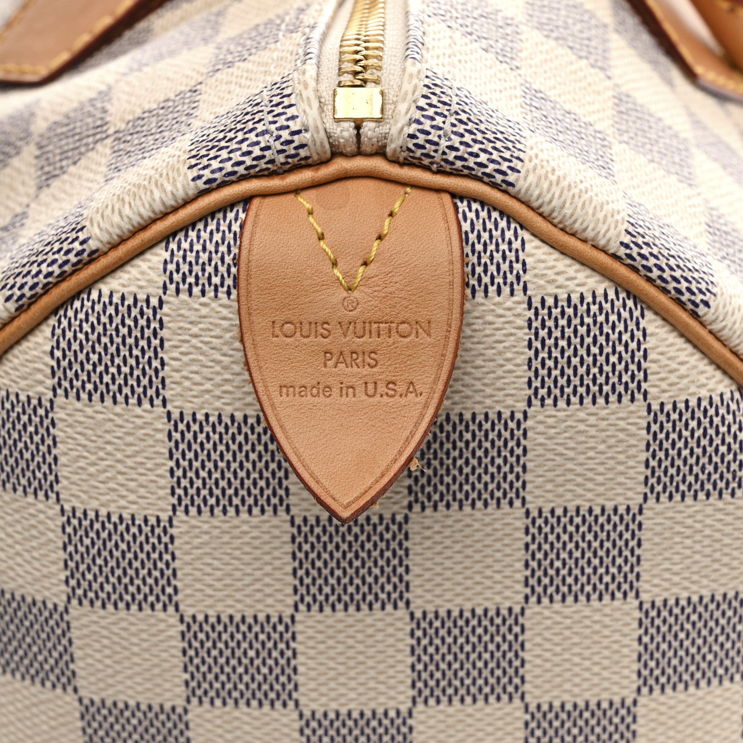 Louis Vuitton Damier Azur Speedy 30 6 of 11