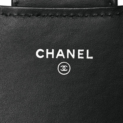 Chanel Patent Quilted Wallet On Removable Chain WOC Black 6 of 14