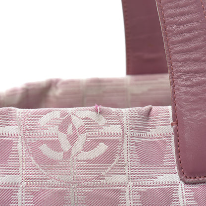 Chanel Nylon Travel Large Tote Pink 15 of 16