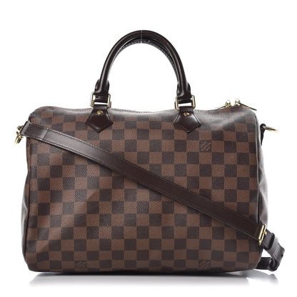 Louis Vuitton Damier Ebene Speedy Bandouliere 30 1 of 15