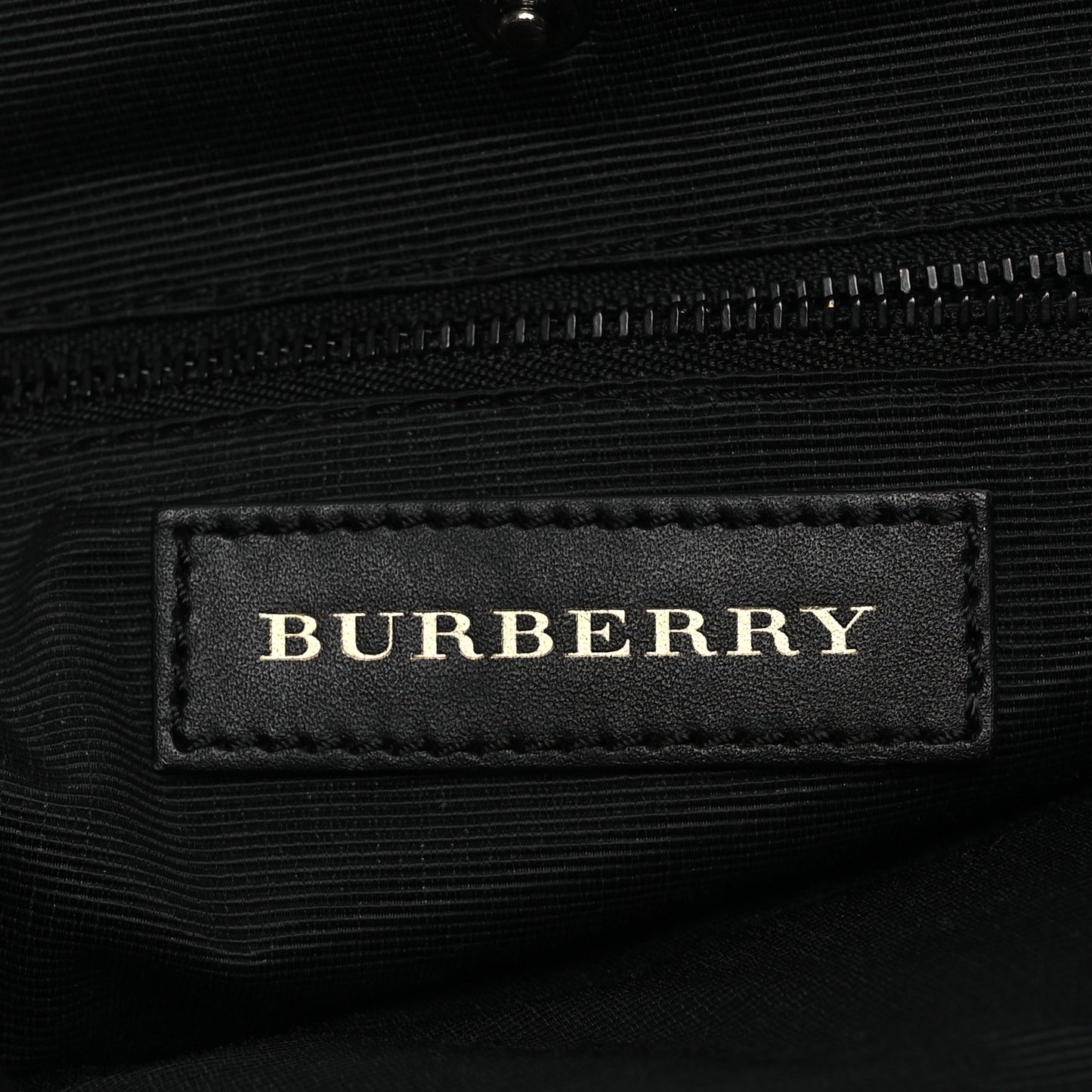 Nylon Tartan Large Rucksack Backpack
