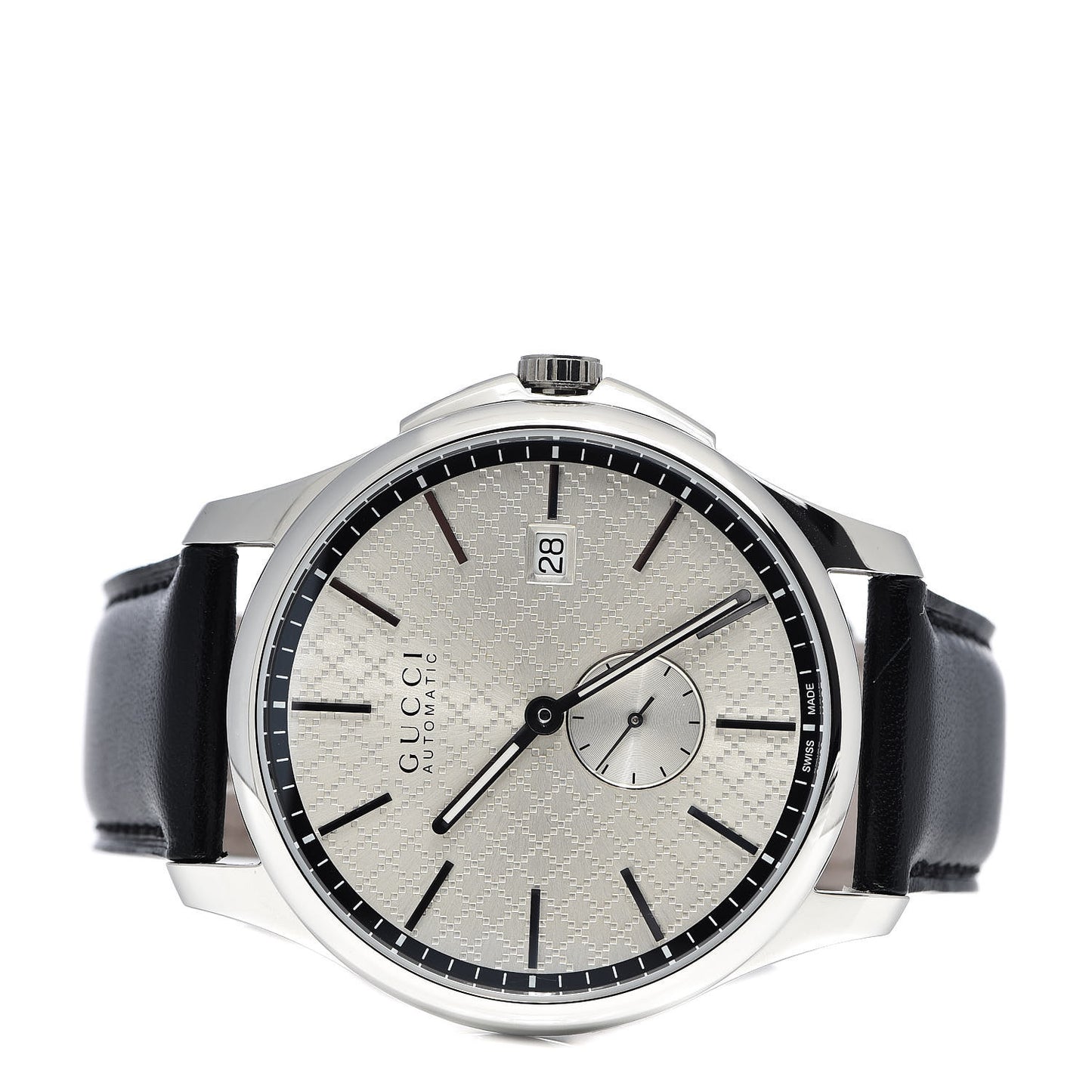 Stainless Steel Calfskin 40mm G-Timeless Automatic Watch