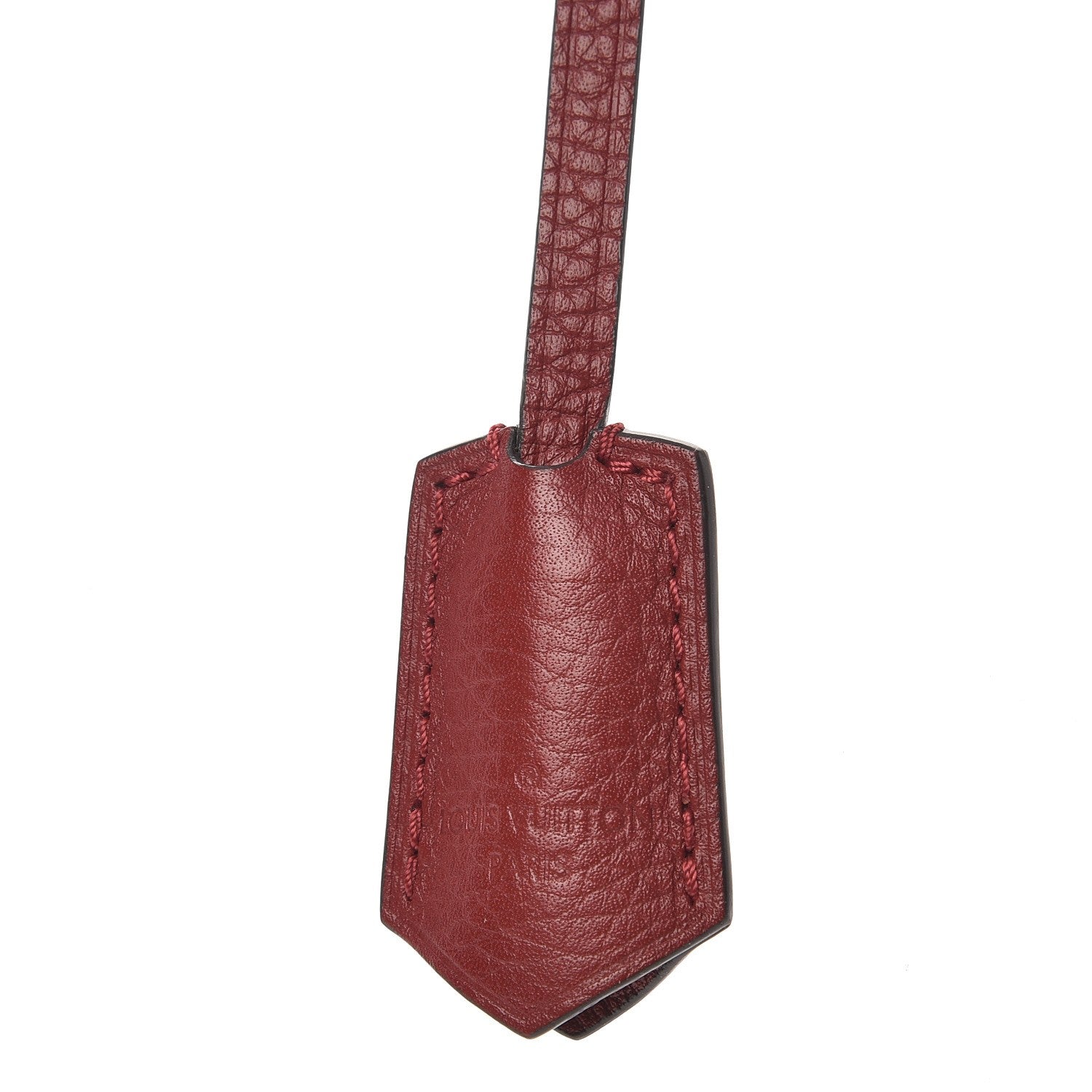 Louis Vuitton Veau Cachemire Soft Lockit Clochette Key Bell Holder and Lock Set Griotte 8 of 9