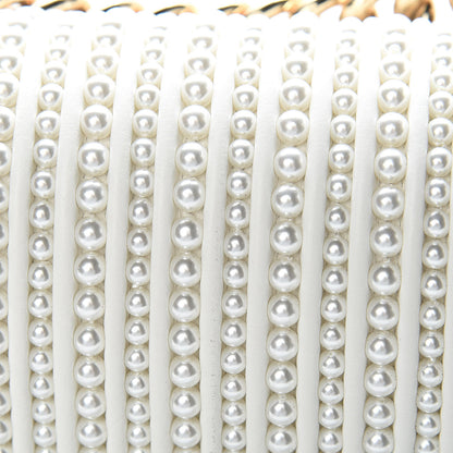 Chanel Calfskin Pearl Small Boy Flap White 13 of 16