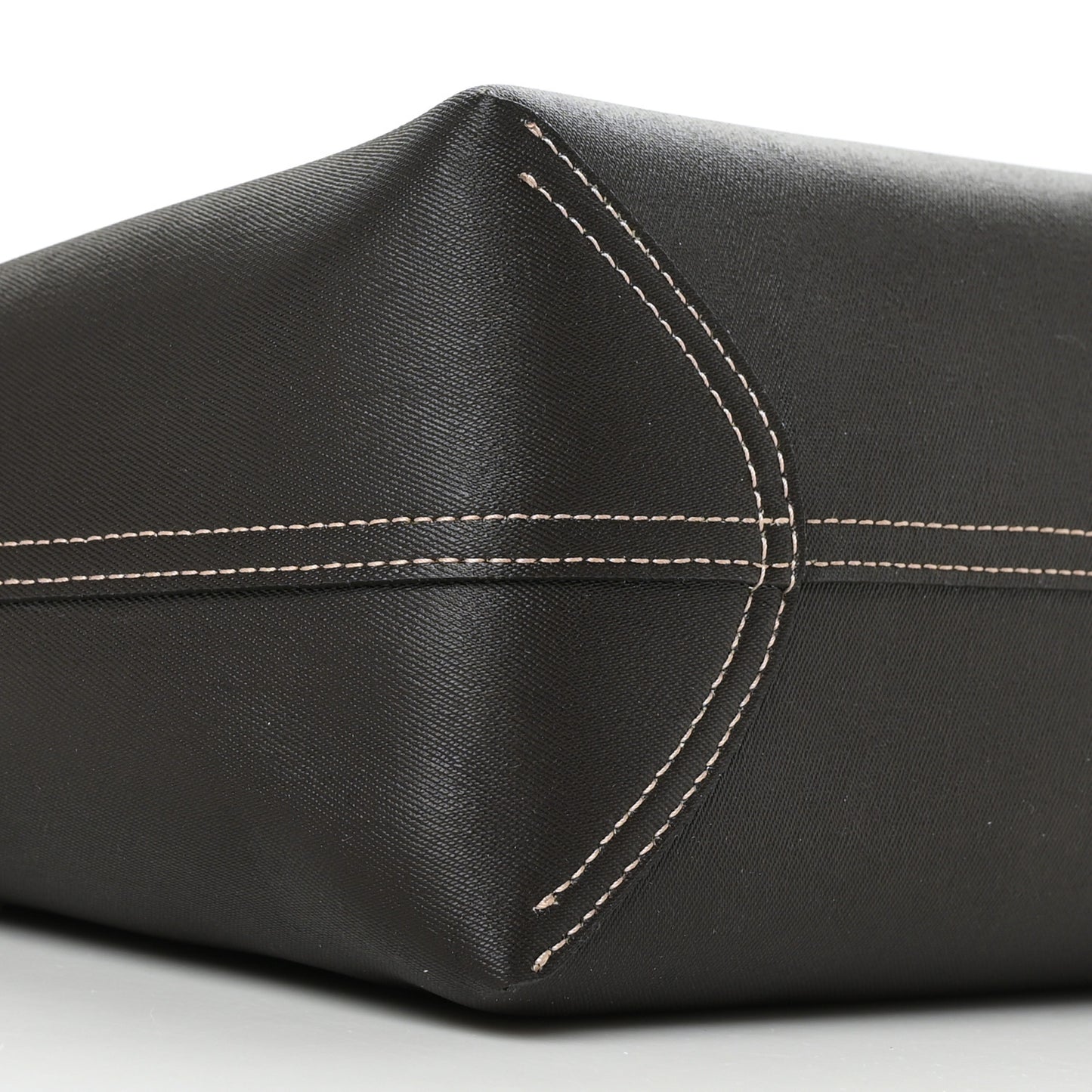 Calfskin GG Supreme Monogram Medium Reversible Tote Dark Brown