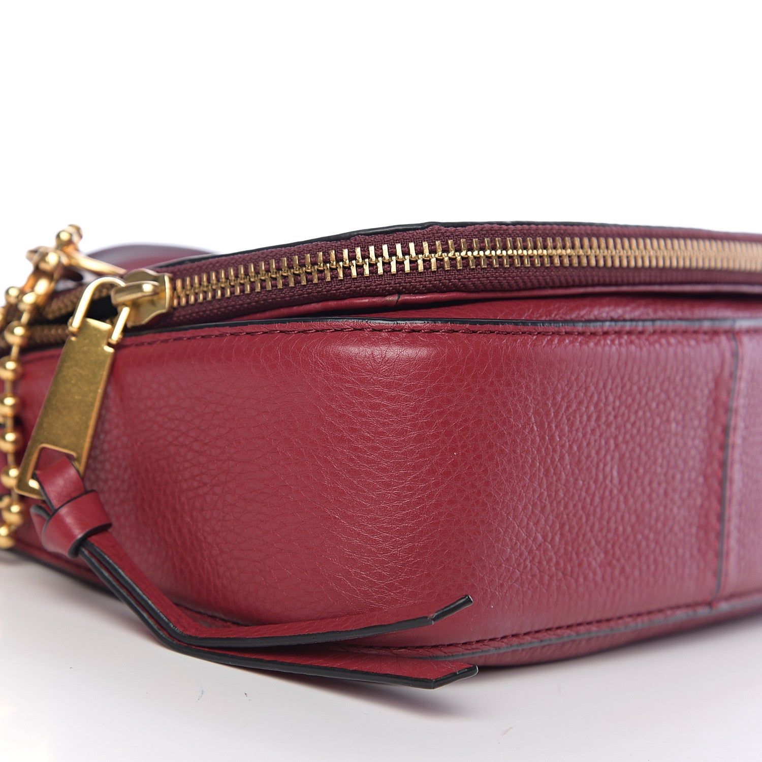 Marc Jacobs Pebbled Calfskin Recruit Nomad Crossbody Red 7 of 8