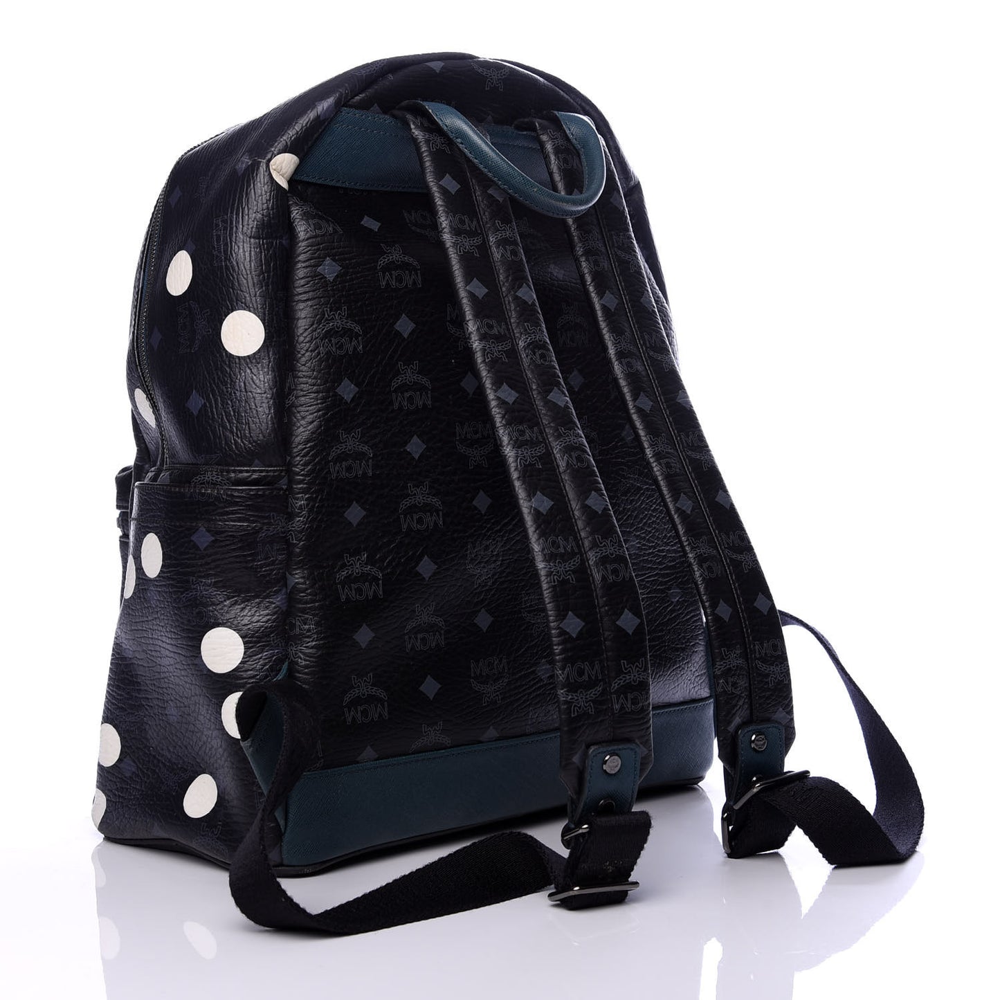 Wrinkled Visetos Small Craig & Karl Beyond Snowdome Backpack Black